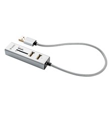USB hub YENKEE YHC 101SR + čtečka