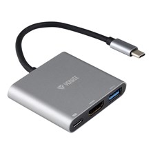 Adapter YENKEE YTC 031 USB C to HDMI, USB,C,A