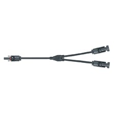 Cable TIPA MC4 split 1x socket/ 2x connector 30cm
