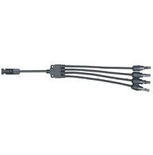 Cable TIPA MC4 split 1x connector/ 4x socket 30cm
