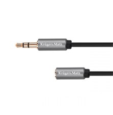 Cable KRUGER & MATZ JACK 3.5 connector/JACK 3.5 socket 1.8m