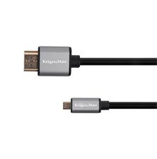 Kabel KRUGER & MATZ KM1238 Basic HDMI / micro HDMI 1,8m