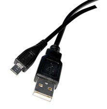 Cable TIPA USB 2.0 A/Micro USB 1,8m black