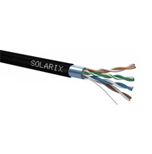 Cable SOLARIX CAT5E FTP PE Fca 100m / box outdoor