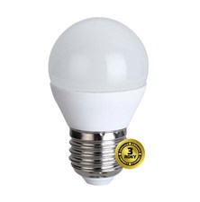 Žiarovka LED E27  6W G45 biela teplá SOLIGHT WZ412-1