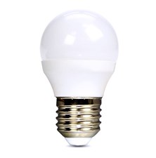 Žiarovka LED E27  6W G45 biela prírodná SOLIGHT WZ418-1