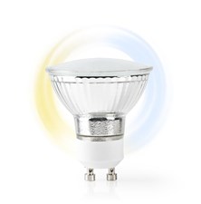 Smart LED bulb GU10 5W white NEDIS WIFILW10CRGU10 WiFi Tuya