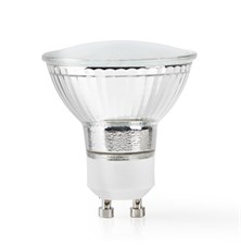 Smart LED žiarovka GU10 4.5W teplá biela NEDIS WIFILW11CRGU10 WiFi Tuya
