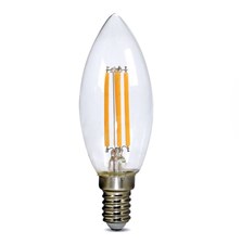 Žiarovka LED E14  4W biela teplá SOLIGHT WZ401A-1