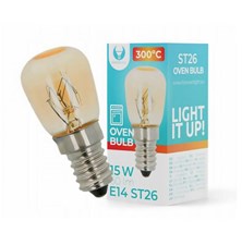 Oven bulb E14 15W FOREVER LIGHT ST26