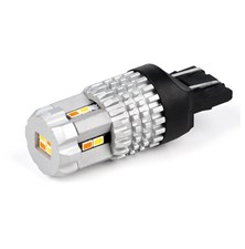 Car bulb LED T20 12V CARCLEVER 95AC010 white/orange
