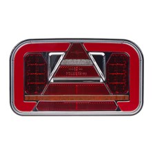 Dynamic turn signal LED CARCLEVER rear right with triangle TRL35P