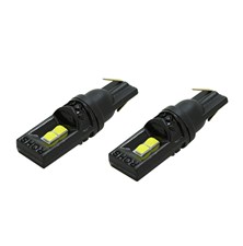 Autožiarovka LED T10 12V COMPASS 33780 2ks s rezistorom