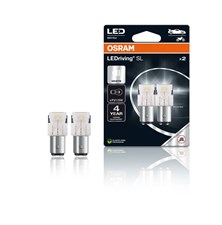 Autožárovka LED 12V P21/5W BAY15d OSRAM bílá 2ks