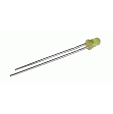 LED diode  3mm  yellow  