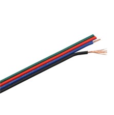 RGB kábel pre LED pásik, 4 x 0,3 mm2