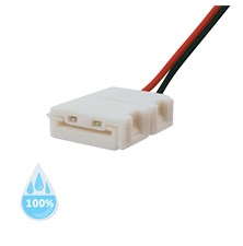 Konektor nepájivý pre LED pásiky 3528 30,60LED/m o šírke 8mm s vodičom, vodeodolný IP68