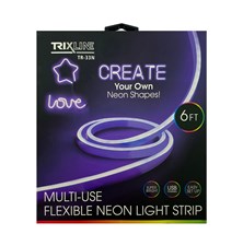 LED pásik USB TRIXLINE TR-33N 1,8m fialový neónový