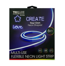 LED pásik USB TRIXLINE TR-32N 1,8m modrý neónový