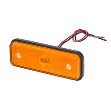 Světlo boční LED STU oranžové - obdelník