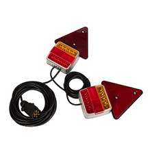 Trailer light LED BLOW 23-219 with cable and triangle