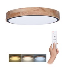 Svietidlo stropné SOLIGHT WO8006 Iron Oak 60W