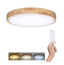 Svietidlo stropné SOLIGHT WO8009 Solid Oak 48W