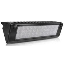 LED přídavné světlo 10-30V/60x LED šikmé na karavany nebo lodě černé