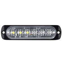 LED přídavné světlo 12-24V/6W bílé 6500K na karavany, lodě, vozíky atd