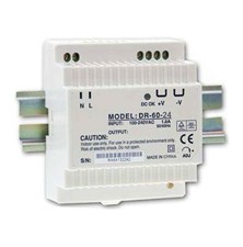 Power supply 24V/60W switched DR-60 to DIN rail JYINS