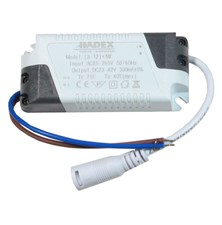 Power supply for LED 8-12W, 27-36V/300mA G075B