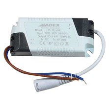 Source-LED driver 15-18W, 230V/45-54V/300mA