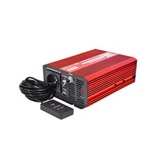 Power inverter CARSPA P600 12V/230V 600W pure sine wave with remote control