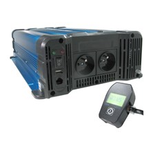 Měnič napětí Solarvertech FS3000 12V/230V 3000W čistá sinusovka D.O. drátové