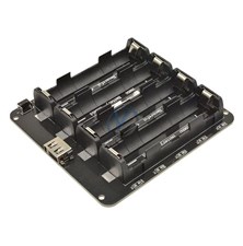 Battery charger-power bank, V8 module for ESP32, ESP8266 for 4x Li-Ion 18650