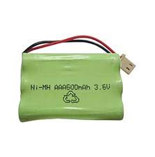 Battery rechargeable akupack Ni-MH 3,6V/600mAh TINKO