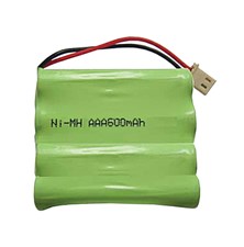 Battery rechargeable akupack Ni-MH 4,8V/600mAh TINKO