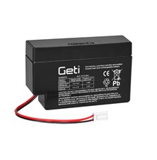 Lead acid battery 12V  0.8Ah GETI