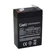 Lead acid battery 6V 2.8Ah GETI