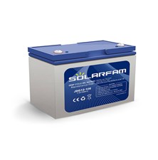 Gel battery 12V 100Ah SOLARFAM for solar systems