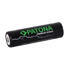 Rechargeable battery 18650 3350mAh Li-Ion 3,7V Premium PATONA PT6516