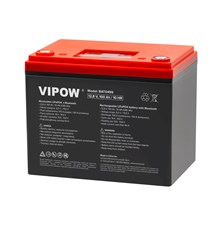 Battery LiFePO4 12.8V 100Ah VIPOW BAT0499 Bluetooth