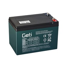 Sealed lead acid battery 12V 12Ah GETI  for electric motors