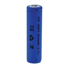 Rechargeable battery Li-Ion 18650 3.7V/2200mAh SOLIGHT WN900