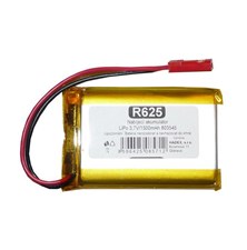 Rechargeable battery LiPo 3.7V/1500mAh 803450 Hadex