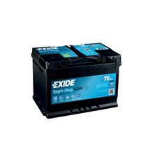 Car battery AGM EXIDE START-STOP EK700 70Ah 12V