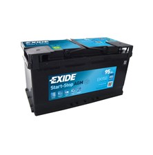 Car battery AGM EXIDE START-STOP EK950 95Ah 12V