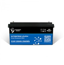 Battery LiFePO4 12,8V 200Ah PRO Ultimatron Smart BMS