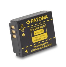 Baterie pro fotoaparáty Panasonic CGA-S007E 1000mAh Li-Ion 3,7V PATONA PT1043