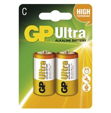 Batéria C (R14) alkalická GP Ultra Alkaline  2ks
